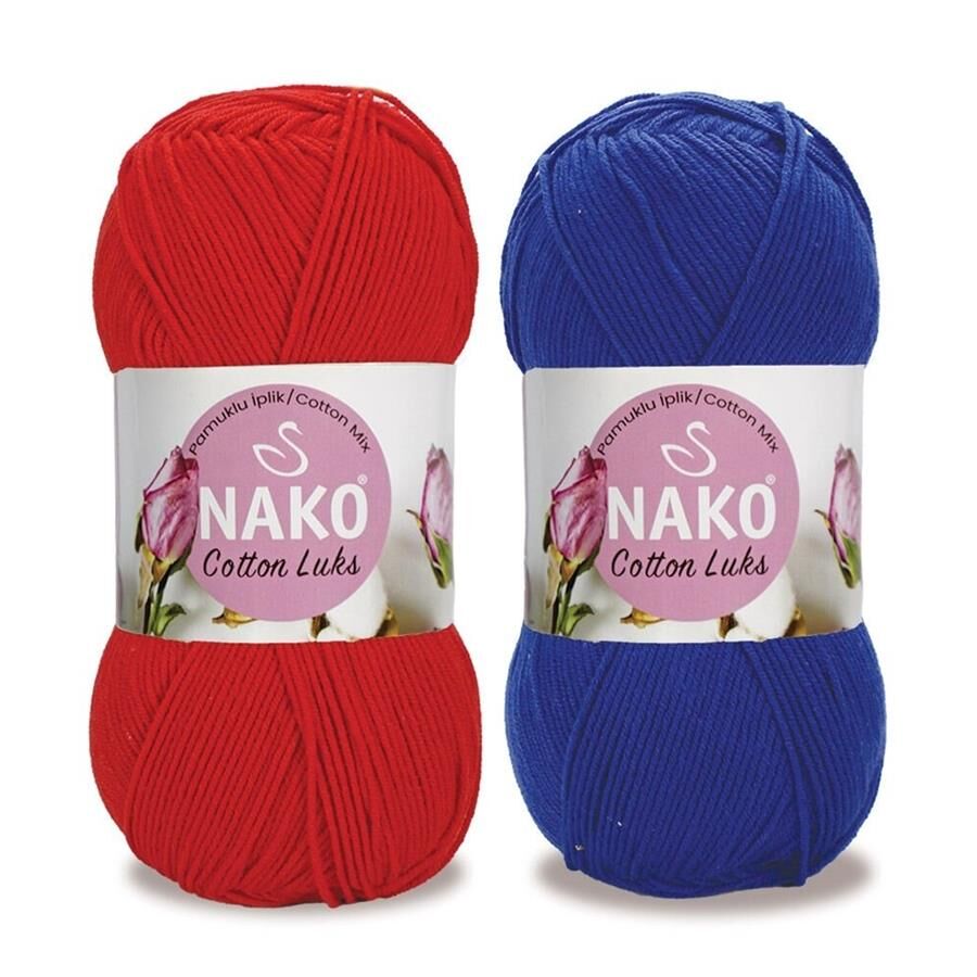 Nako Cotton Luks El Örgü İpliği 100 gr