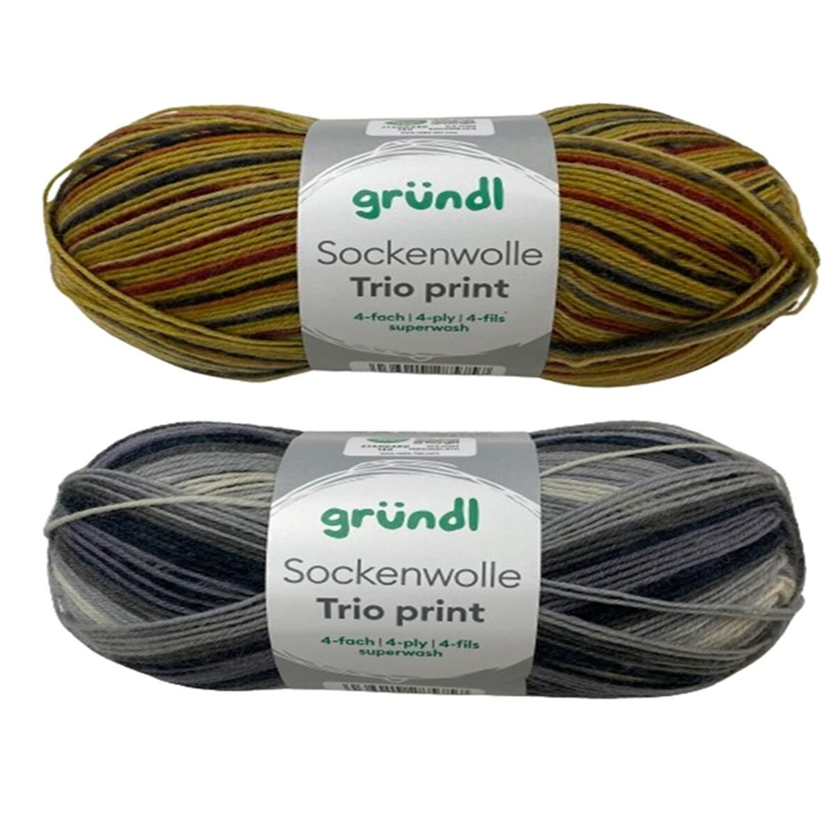 Gründl Çoraplık El Örgü İpliği 100 gr