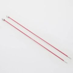 KnitPro Zing 40 cm Örgü Şişi Renkli Metal