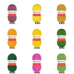 Kartopu Kristal Makina ve Lif Orlonu İpliği 100 gr