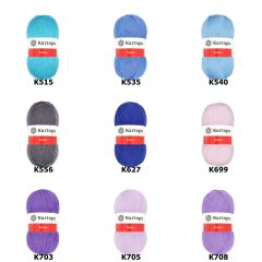 Kartopu Kristal Makina ve Lif Orlonu İpliği 100 gr