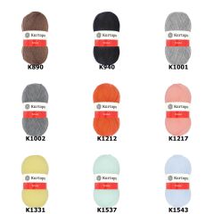 Kartopu Kristal Makina ve Lif Orlonu İpliği 100 gr