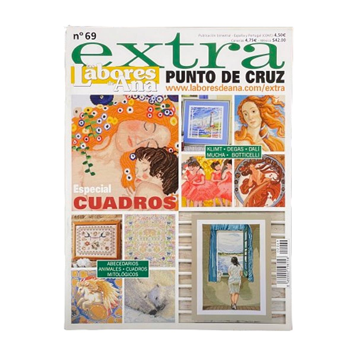 Labores de Ana EXTRA (İspanyolca) Nakış Elişi Hobi Dergisi Sayı 69