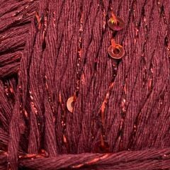 Zümrüt Punto Simli Pullu Koton Cotton El Örgü İpi 100 gr