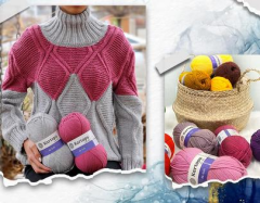 Kartopu Ak-Soft El Örgü İpliği 100 gr