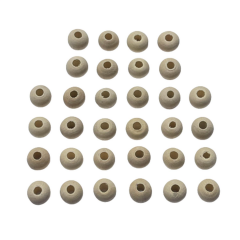 Ahşap Boncuk Yuvarlak Top bncah01