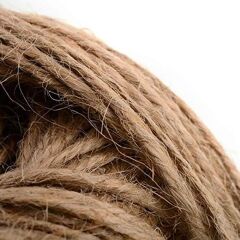 Jut Jüt İpi, Kırnap, Halat, Hasır İp, Doğal, Naturel Renk 100gr