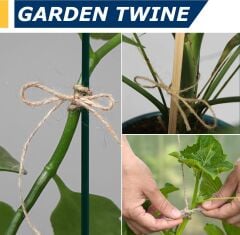 Jut Jüt İpi, Kırnap, Halat, Hasır İp, Doğal, Naturel Renk 100gr