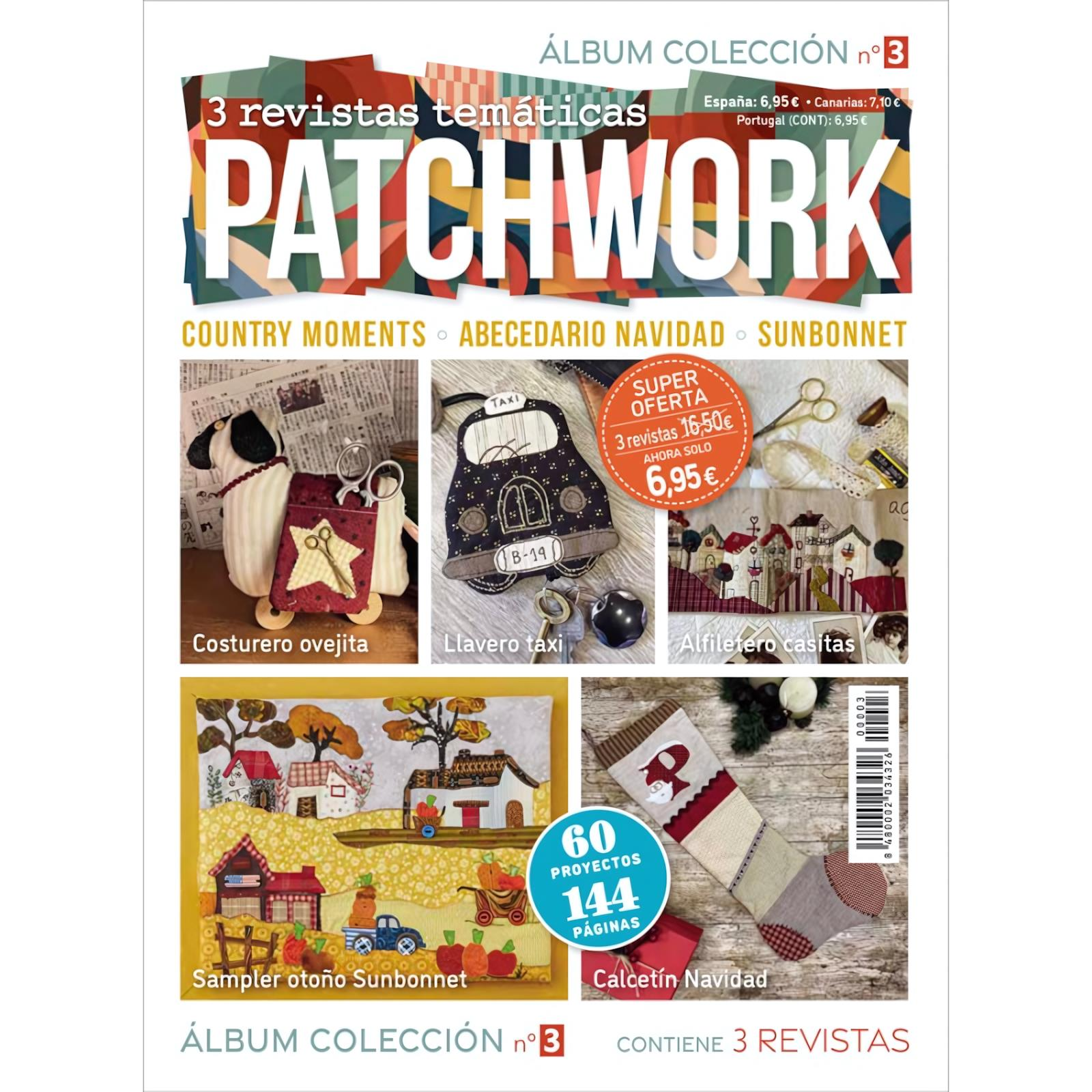 Patchwork en casa Nakış Elişi Hobi Dergisi No 3
