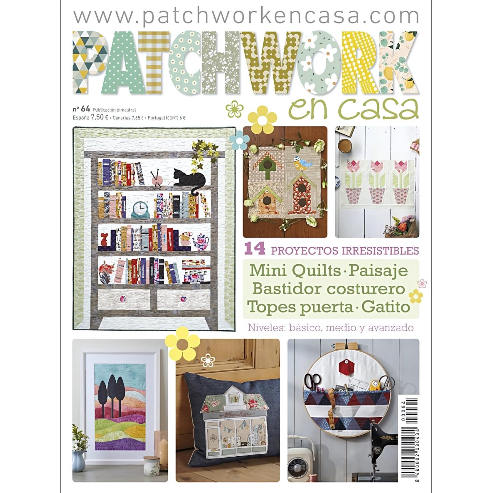 Patchwork en casa Nakış Elişi Hobi Dergisi No 64