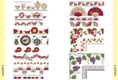 Tuva Kanaviçe Motif Serisi 3 Bordürler