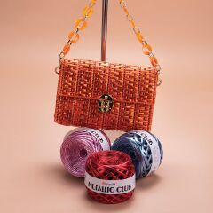 YarnArt Metallic Club Deri İpi 180 gr