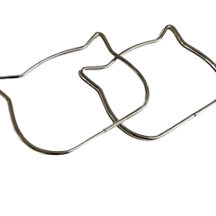 Metal Kedi Model Çanta Sapı catx3