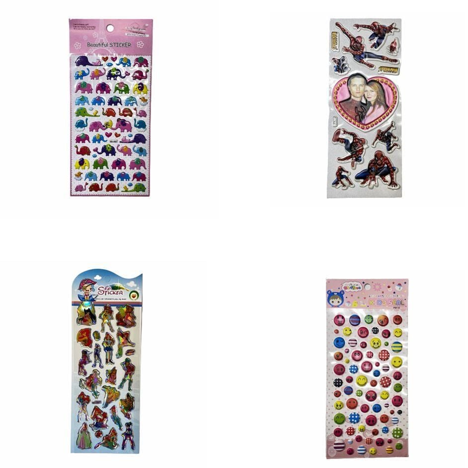 Sticker Seti Kabartmalı