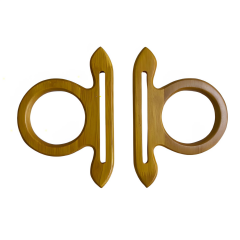 Elegant Ahşap Çanta Sapı 12*18 cm AH1218