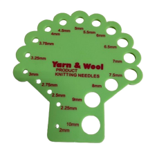 Şiş Ölçer-Örgü Şişleri Ölçme Cetveli VX18