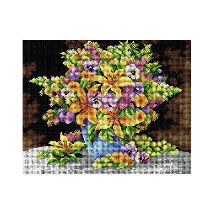 Orchidea Baskılı Goblen Çiçekler 2384 40*50 cm