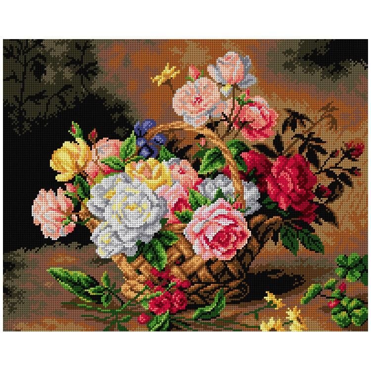 Orchidea Baskılı Goblen Çiçekler 2234 40*50 cm