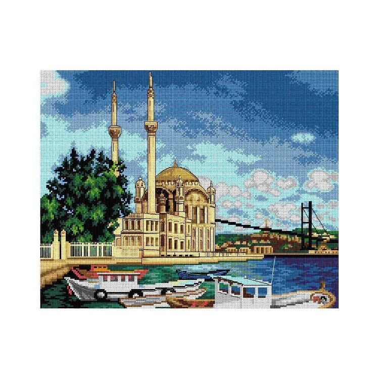 Orchidea Baskılı Goblen Ortaköy 2734 40*50 cm