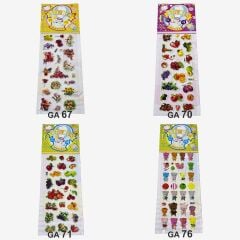 Sticker Seti Kabartmalı ga