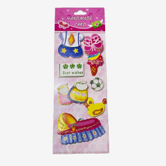 Sticker Seti İki Katlı Kabartmalı jna3