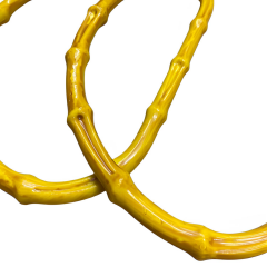 Bambu Görünümlü Akrilik Çanta Sapı 14*20 cm T3M