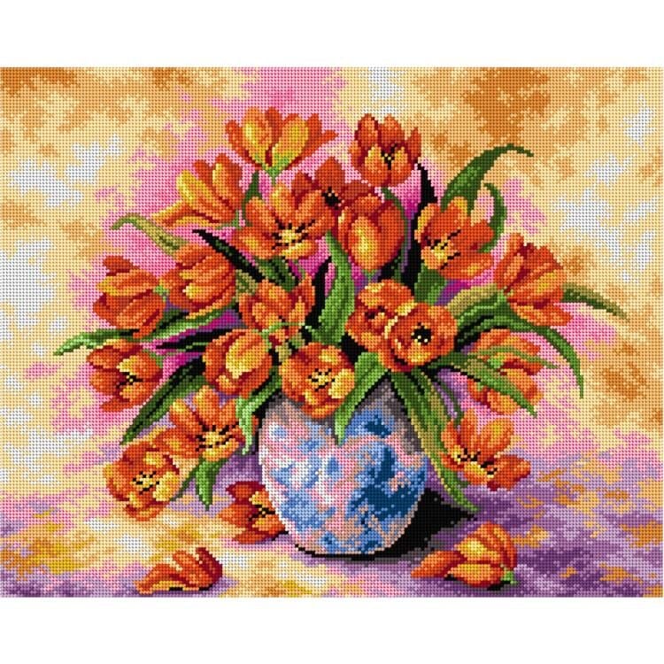 Orchidea Baskılı Goblen Laleler 2237 40*50 cm