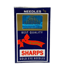 Tulip Altın Gözlü Nikel Kaplama Dikiş İğnesi TSH10