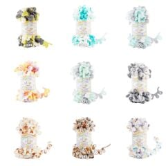 Alize Puffy Color 100gr Ebruli Kadife El Örgü İpi İpliği Yünü