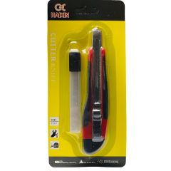 Profesyonel Maket Bıçağı Falçata 3 Yedek Bıçaklı