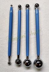 Çiçek Ütüsü - Top Ütü 4lü Set