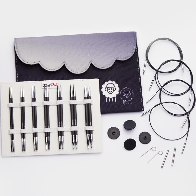 KnitPro Karbonz Misinalı Şiş Seti 41631
