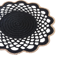 Arzum Kızılırmak Polyester Makrome İpi 100 gr Siyah