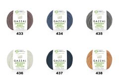 Gazzal Organic Baby Cotton El Örgü İpi 50gr