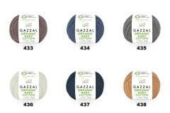 Gazzal Organic Baby Cotton El Örgü İpi 50gr
