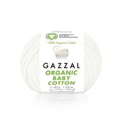 Gazzal Organic Baby Cotton El Örgü İpi 50gr