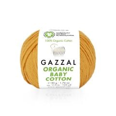 Gazzal Organic Baby Cotton El Örgü İpi 50gr