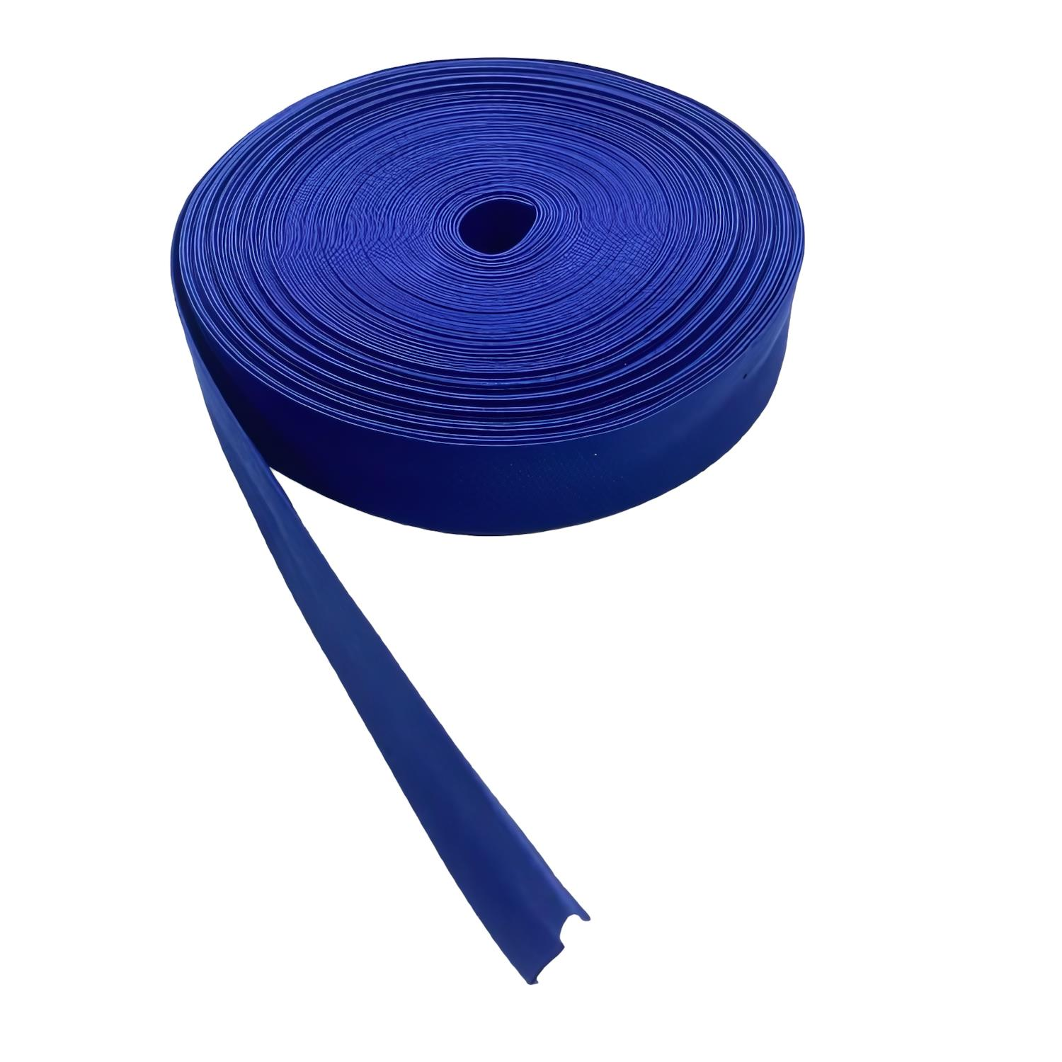 Şık Cotton Koton Katlı Biye 2 cm 25 mt 087 Mavi