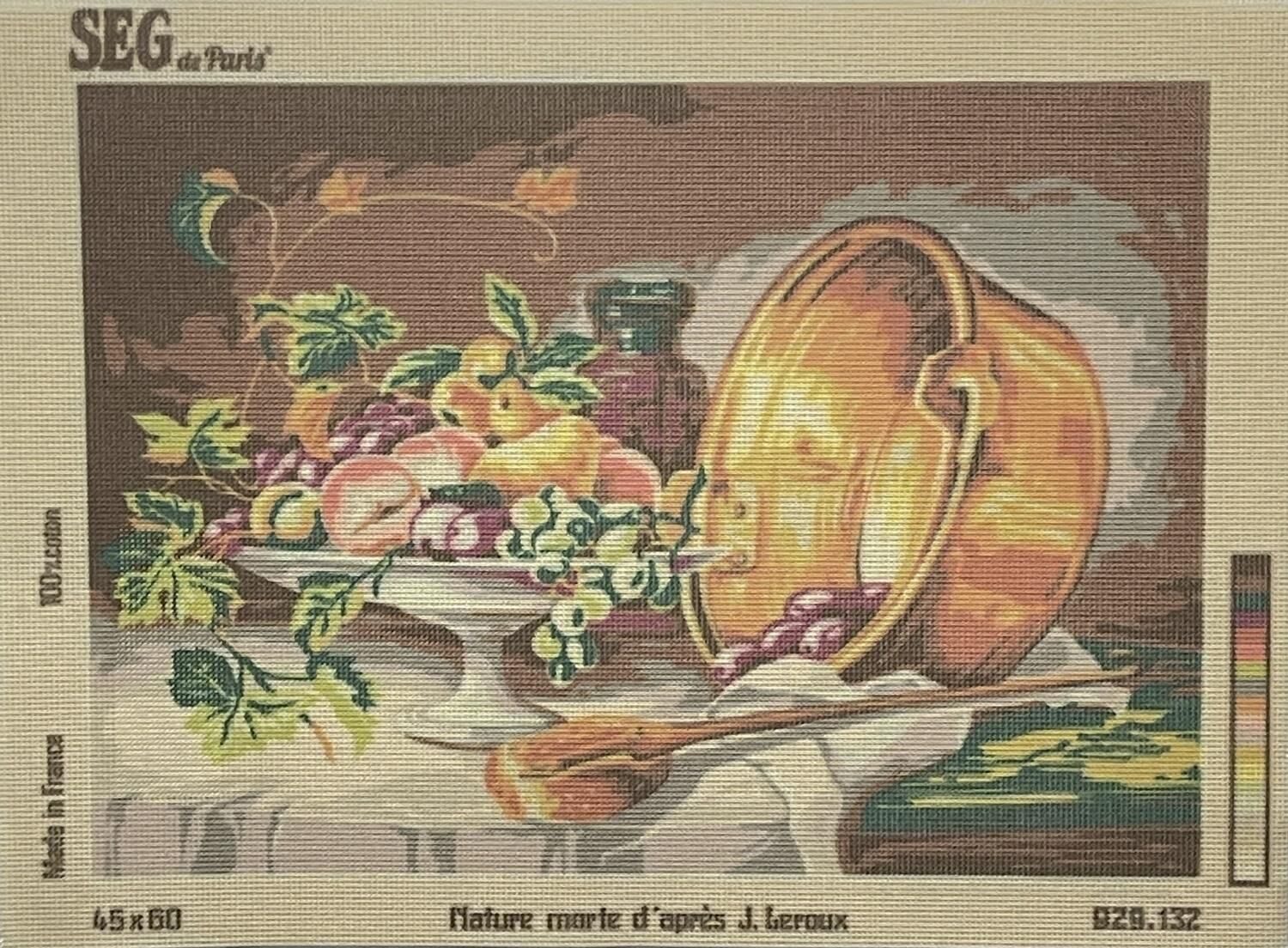 Seg Baskılı Goblen 929 132 Nature Morte 45x60cm Tablo Pano Sadece Goblen Kumaşı A KALİTE