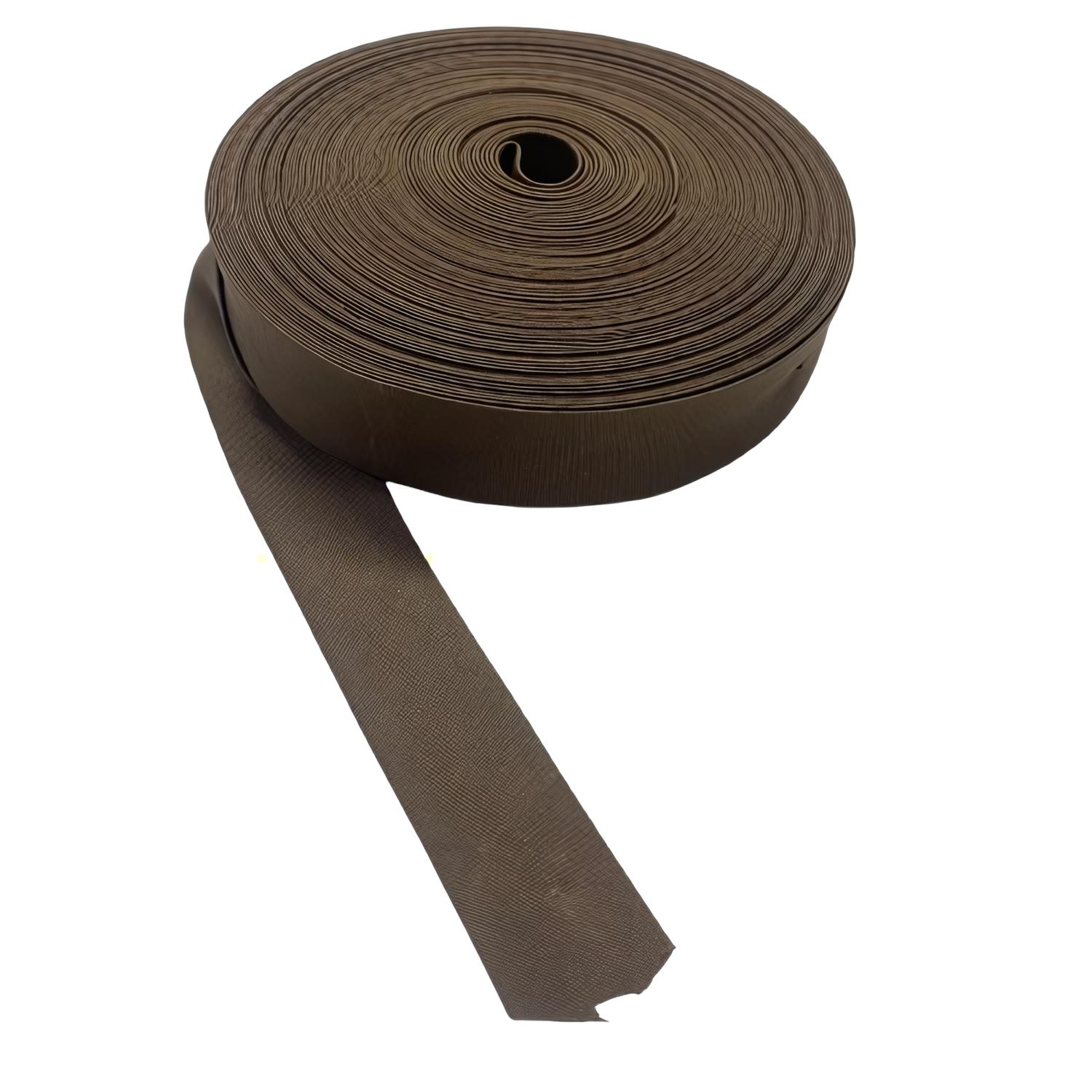 Şık Cotton Koton Katlı Biye 2 cm 25 mt 091 Kahverengi