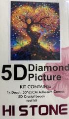 5D Yapışan Boncuk Goblen Mozaik Tablo Pano 50*65 cm 87021