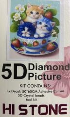 5D Yapışan Boncuk Goblen Mozaik Tablo Pano 50*65 cm 87018