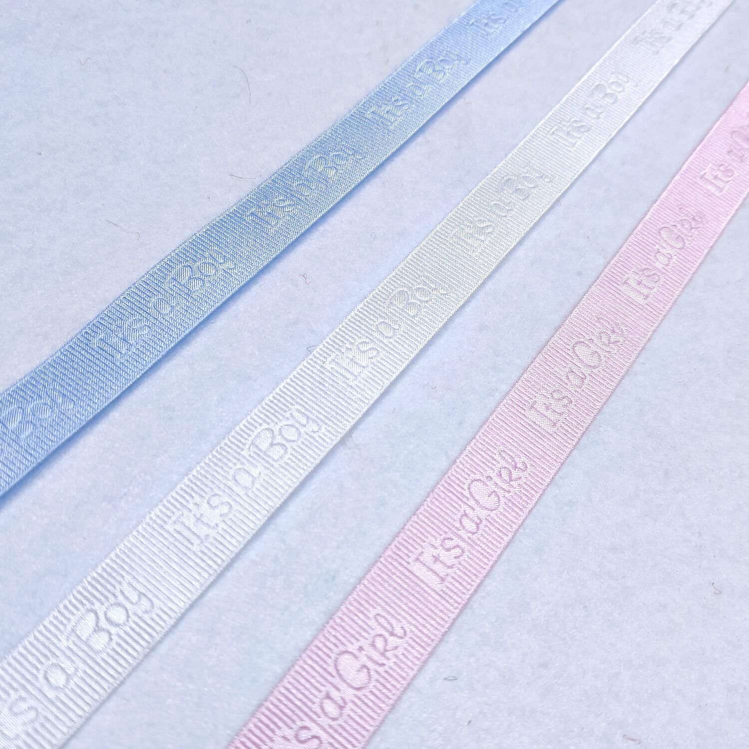 It's a Girl - Boy Saten Fay Kurdele 22 metre GG29-30