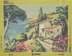 Seg Baskılı Goblen 929 269 La Calanque 45x60cm Tablo Pano