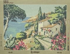 Seg Baskılı Goblen 929 269 La Calanque 45x60cm Tablo Pano