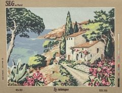 Seg Baskılı Goblen 929 269 La Calanque 45x60cm Tablo Pano