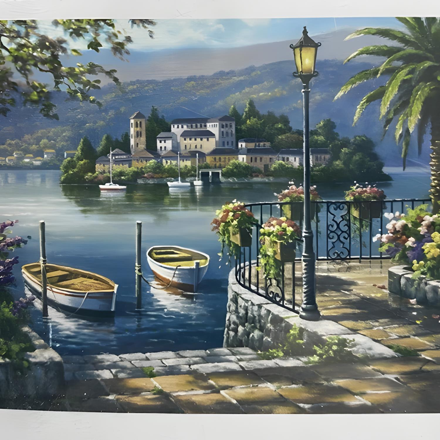 5D Yapışan Boncuk Goblen Mozaik Tablo Pano 40 x 50 cm 76703