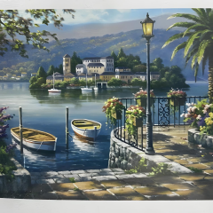 5D Yapışan Boncuk Goblen Mozaik Tablo Pano 40 x 50 cm 76703