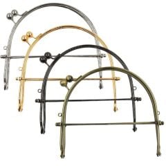 Metal Çanta Sapı Bursu Öpücük Klipsli 16 cm ALT1416