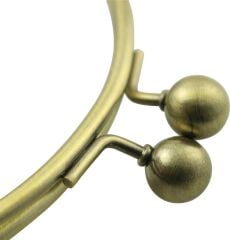 Metal Çanta Sapı Bursu Öpücük Klipsli 16 cm ALT1416